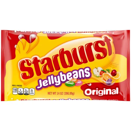 Miniatura 4 de STARBURST Caramelos de gomita originales de Jelly Beans, bolsa de 14 onzas