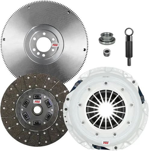 PRO Performance Stage 2 Kit de embrague con volante compatible con Chevrolet Chevy Corvette C3 454ci 7.4L GM LS5 LS6 (CP04504HD-FW167531-ST2)