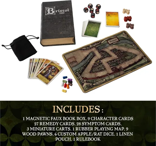 Miniatura 6 de Bristol 1350 Juego de mesa de estrategia, engaño y suerte para 1-9 jugadores