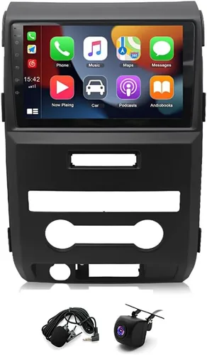 Miniatura 2 de 4+64G Android 13 Radio de coche para Ford F150 2009-2014 F-150, pantalla táctil de 9 pulgadas inalámbrica 2 Din Carplay Android Radio estéreo