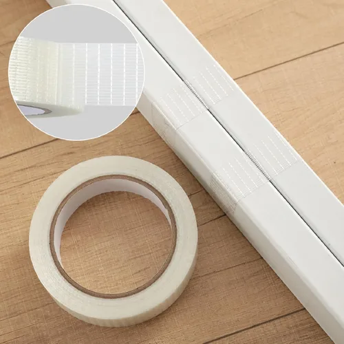 Miniatura 5 de QDiShi Cinta de Conducto Transparente, Cinta Impermeable de Servicio Pesado, Cinta Resistente a la Intemperie de Alto Rendimiento para Reparaciones