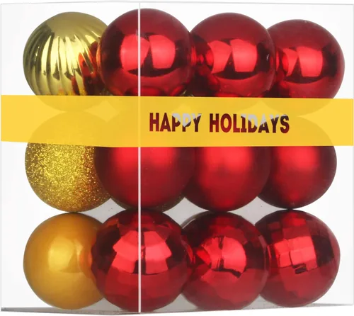 Miniatura 100 de Bolas de Navidad Grandes de 3.2" en Azul Bebé - Adornos para Árbol de Navidad, Bolas Colgantes Inastillables para Cumpleaños, Halloween, Boda