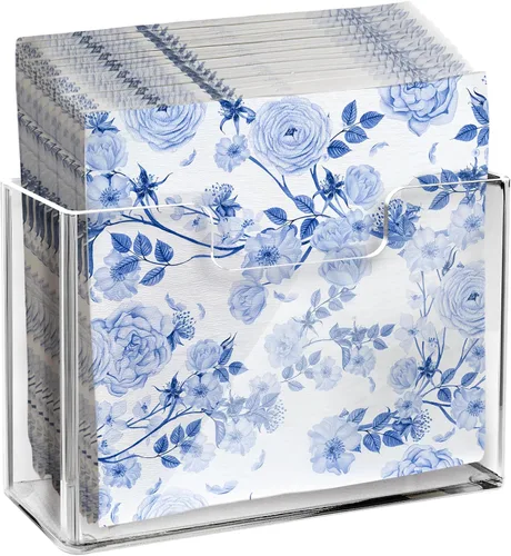 Miniatura 21 de Servilletero para mesa – Dispensador de servilletas vertical de hierro plateado para servilletas de papel, dispensador de servilletas para cocina