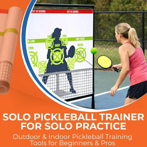 Miniatura 8 de Modfamily - Póster de tablero de práctica de Pickleball Dink Pad Rebounder Training Aid – Mejora tu juego de pickle-ball dinks y reflejos