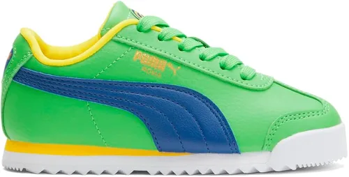 Miniatura 2 de PUMA Niños Niños Roma Country Pack Lace Up Sneakers Zapatos Casual - Verde