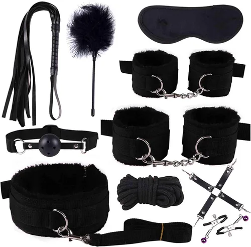Miniatura 2 de Kit de restricción de cama para parejas debajo de la cama King, esposas sexuales y restricciones para correas de cama, juego de cuerda y cuerda