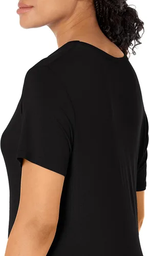 Miniatura 3 de WonderWink - Camiseta sedosa de manga corta para mujer