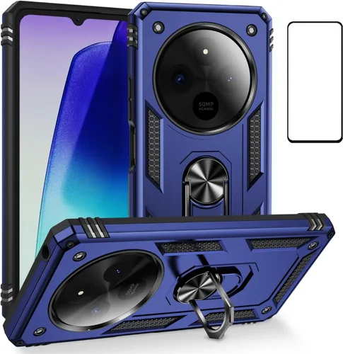 Miniatura 26 de Funda para Xiaomi redmi Note 12 Pro Plus 5G con protector de pantalla, soporte delgado protección militar a prueba de golpes Armor Defender Funda