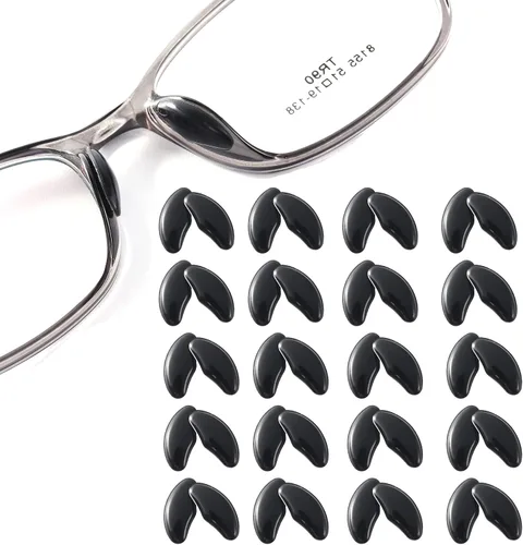 Miniatura 9 de 10 pares de almohadillas adhesivas para la nariz, en forma de guisante, silicona suave, almohadillas adhesivas para la nariz para lentes, anteojos