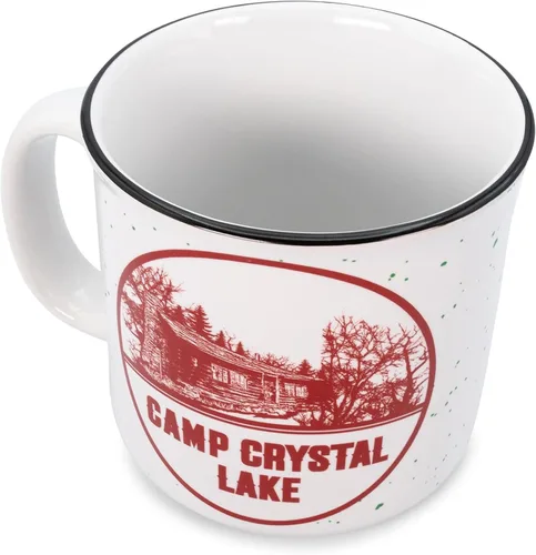Miniatura 2 de Friday The 13th Camp Crystal Lake - Taza de cerámica para cámper Tazas grandes sin BPA para bebidas, artículos esenciales para el hogar