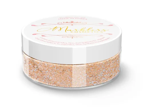 Miniatura 59 de MARBLERS Brillantina de forma gruesa de grado cosmético [estrella] 0.11 onzas (0.11 oz) Escamas No tóxica Vegana Libre de crueldad animal