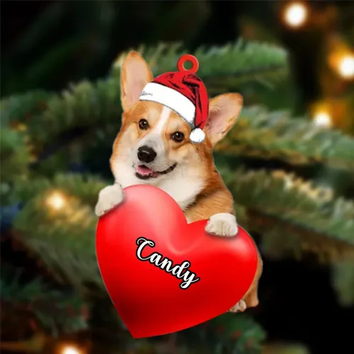 Miniatura 159 de Adornos de Navidad personalizados para perros, nombre personalizado, adorno de Malamute de Alaska, adornos acrílicos, regalos de Navidad, amantes