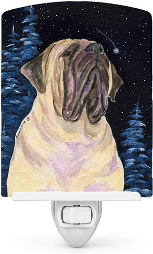 Miniatura 42 de Tesoros de la Caroline Noche estrellada Chihuahua Luz, 6" x 4," Multicolor Chihuahua 08