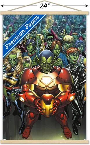 Miniatura 3 de Trends International Marvel Comics Secret Invasion - Póster de pared Avengers: The Initiative #15, 22.37 x 34.00 pulgadas, paquete de impresión