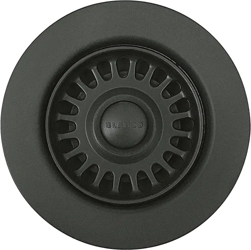 Miniatura 8 de BLANCO, Brida de eliminación de basura de cocina SILGRANIT emparejada en gris metálico 442229, 3.5 pulgadas