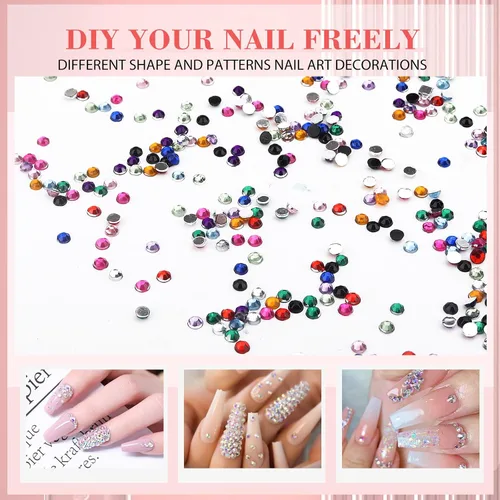 Miniatura 8 de Mano de práctica de uñas para kit de uñas acrílicas, mano de maniquí de uñas postizas para practicar uñas, dedo de entrenamiento de uñas con kit