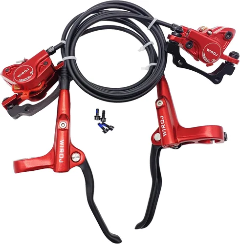Miniatura 8 de Juego de Frenos de Disco Hidráulicos para Bicicleta de Montaña, Kit de Frenos de Disco Delantero y Trasero Compatible con Bicicleta MTB XC Trail
