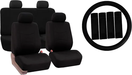 Miniatura 17 de Fundas para asiento FH GROUP FH-FB050102 planas, para la mayoría de los autos, camiones, furgonetas o camionetas, Beige-FH2033