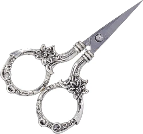 Tijeras de bordado de costura, tijeras de bordado de 3.5 pulgadas, tijeras de hilo para manualidades, tijeras de punto de cruz, tijeras pequeñas de