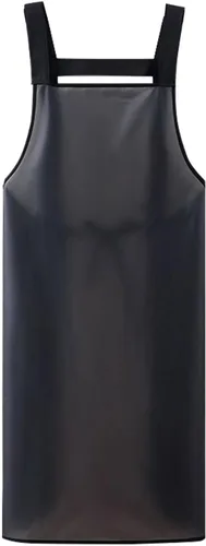 Miniatura 7 de Delantal de cocina impermeable y a prueba de aceite, ligero, de secado rápido, delantal de carnicero unisex para picnics