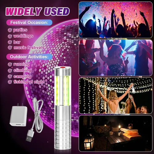 Miniatura 5 de 4 Piezas de Luces de Servicio de Botella, Luminaras Recargables para Botellas, Luminaras Reutilizables para Botellas, Luminaras de Botella