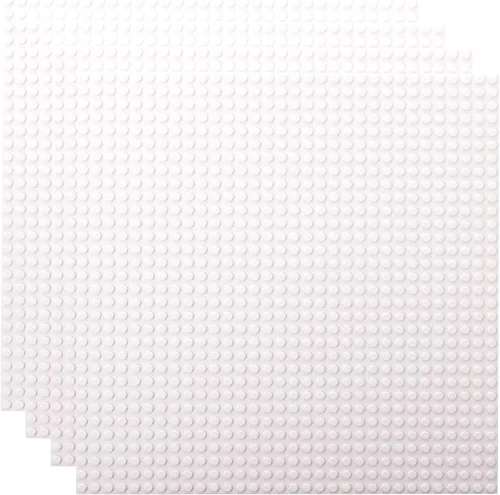 Miniatura 9 de Placas base clásicas de 10 נ10 pulgadas para la construcción con ladrillos por Strictly Briks, 100% compatible con todas las marcas principales; gris