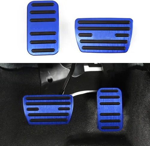 Rifoda para Honda Civic Pedal de Acelerador y Freno Cobertura Antideslizante Compatible con 10ª Gen Civic 2021 2020 2019 2018 2017 2016 Juego de Azul