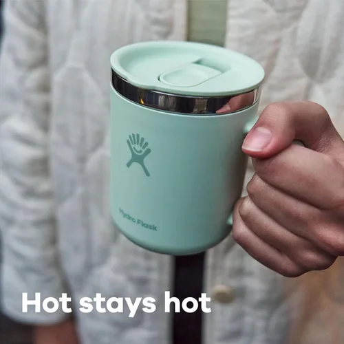 Miniatura 3 de Taza Hydro Flask - Taza de viaje reutilizable de acero inoxidable para té y café - Aislada al vacío, sin BPA, no tóxica, 12 onzas