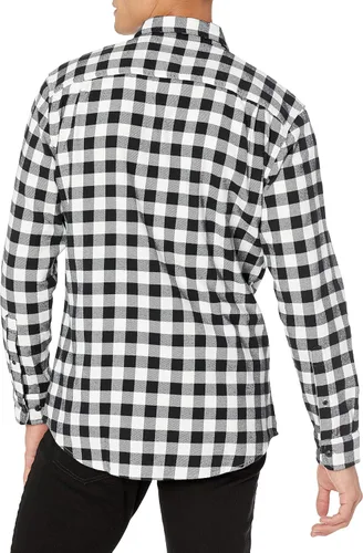 Miniatura 3 de Tienda Essentials - Camisa de franela para hombre, de manga larga