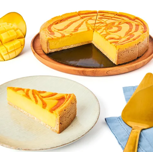 Miniatura 12 de David's Cookies Tartas de queso – Postre cremoso y clásico de panadería perfecto para cualquier ocasión – Gran idea de regalo para mujeres, hombres
