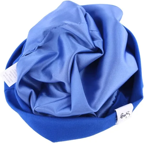 Miniatura 212 de Gorro de punto para recién nacido, para niños y niñas, con forro de satén sedoso, gorro para niños pequeños