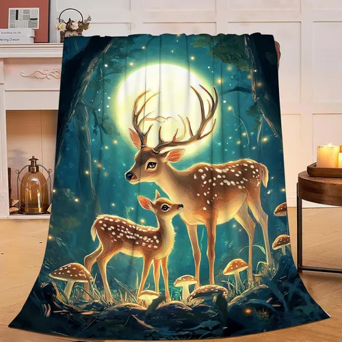 Miniatura 313 de Manta de Foca del Océano, Regalos de Focas para Niños, Niñas, Adultos, Mujeres y Hombres, Suave, Acogedora, Cálida, Felpa Esponjosa, Mullida