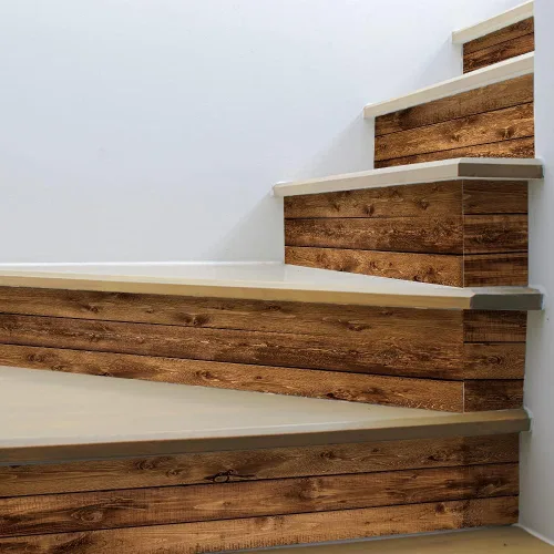 Miniatura 4 de funlife 14 tiras autoadhesivas para escaleras, despegar y pegar, elevadores de escaleras de escalera murales calcomanías decorativas para escalones