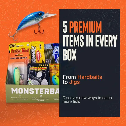 Miniatura 3 de MONSTERBASS Fishing Mystery Box, Bass Fishing Kit - Best Lures Kit, Biggest & Best Tackle Mystery Box for Catching Smallmouth & Largemouth Bass