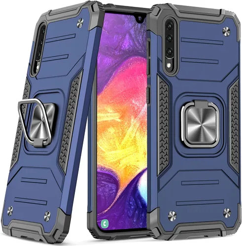 Miniatura 13 de Dionsibei Funda para Samsung Galaxy A50 A50S A30S, grado militar, soporte integrado con soporte de soporte, resistente, a prueba de golpes, funda