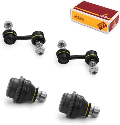 Miniatura 209 de Metrix Premium Chassis Parts - Juego de 4 piezas de articulación de rótula superior y barra estabilizadora delantera para Ford Ranger RWD 1998-2011
