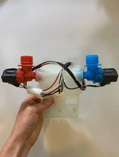 Miniatura 2 de Mintu Reemplazo de la válvula de entrada de agua de la lavadora para Kenmore 110.18812701 110.20522900 110.28222701 110.29422801 110.29432801