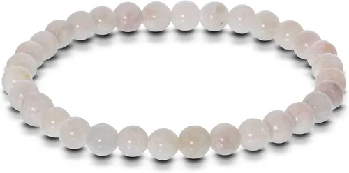 Miniatura 609 de Gem Avenue Handmade Round Bead Stretch Bracelet Unisex Natural Stone Beaded Jewelry for Men & Women, Elastic Wristband for Daily Wear