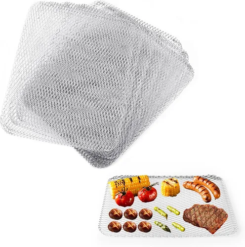 Cubierta para Parrilla, Cubiertas de Parrilla BBQ Desechables, Paquete de 10 Cubiertas para Parrilla para Parrilla al Aire Libre, Forros de Parrilla