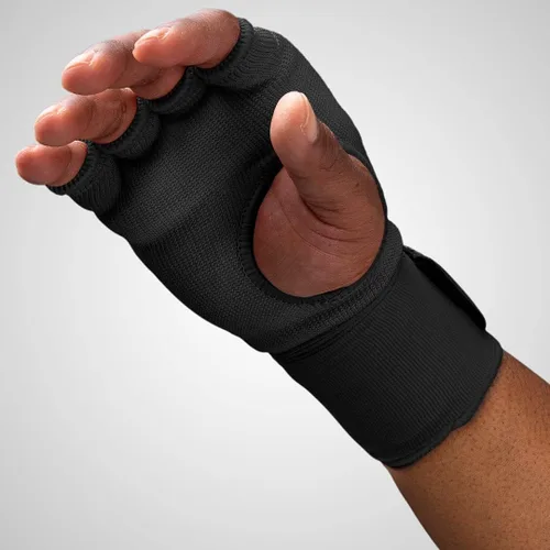 Miniatura 4 de Hayabusa Guantes de mano de gel rápido para boxeo Negro