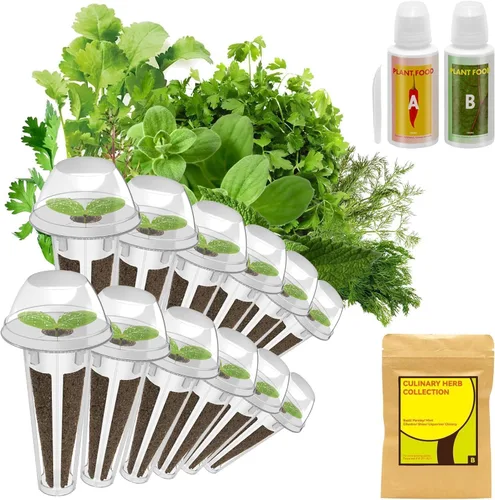 Miniatura 9 de Kit de vaina de semillas con fragancia Inbloom para AeroGarden, iDoo, Ahopegarden, GARDENCUBE, 12 vainas