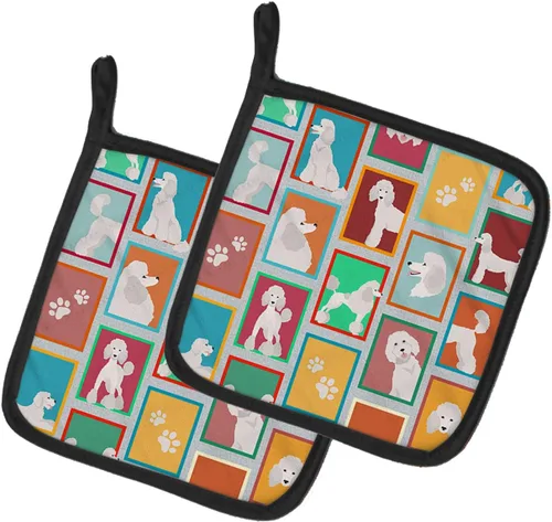 Miniatura 42 de Caroline's Treasures MLM1149PTHD - Juego de soportes para ollas de cocina resistentes al calor, almohadillas calientes para horno para cocinar