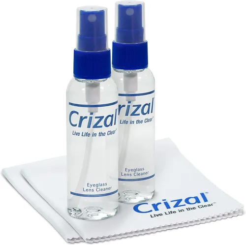 Miniatura 7 de Crizal Spray de limpieza de lentes de gafas, paquete de 10 (2 onzas), seguro para lentes con revestimiento AR, diseñado y probado por los expertos