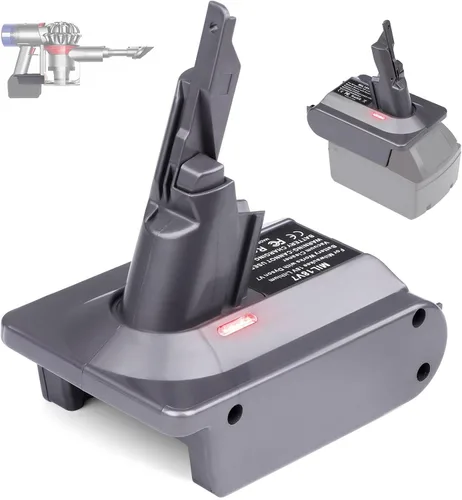 Miniatura 13 de Adaptador de batería Dyson V6 para Milwaukee M18 18V batería a Dyson V6 SV03 SV04 SV09 DC62 DC59 Convertidor de vacío esponjoso
