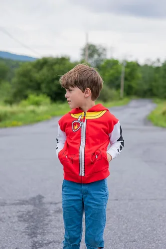 Miniatura 3 de Paw Patrol Rubble Chase Skye Sudadera Pullover con Capucha de Forro Polar con Cremallera de Niño Pequeño a Niño