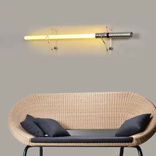 Miniatura 9 de Soporte de pared para sable de luz: acrílico de 0.236 in de grosor, capaz de soportar 30 libras, utilizado para exhibición de sables de luz