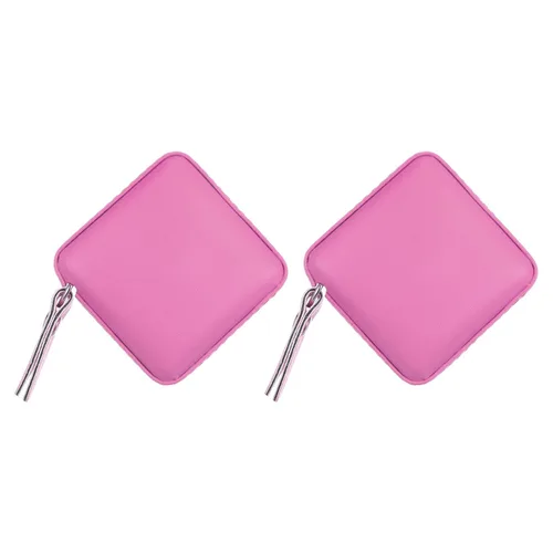 Miniatura 11 de HARFINGTON Cinta métrica retráctil cuadrada de 59.1 in/60 pulgadas, funda de cuero suave, tamaño de bolsillo para cuerpo, tela, medidas de costura