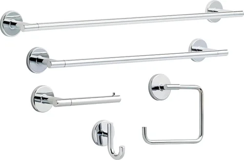 Miniatura 3 de Delta Faucet 75935-SS Trinsic – Gancho para bata, acero inoxidable Cromo pulido