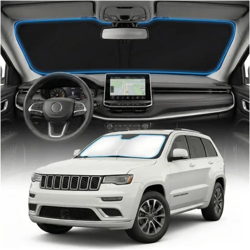 Miniatura 80 de Cubierta para parabrisas para BMW X1 E84 – Ajuste personalizado X1 E84 Accesorios 2016-2024 2025 Parasol plegable protección UV y escudo térmico
