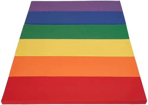 Miniatura 4 de Factory Direct Partners SoftScape 4ft x 6ft Runway Tumbling Mat - Soft, Sturdy Foam, 3-Fold Exercise Mat